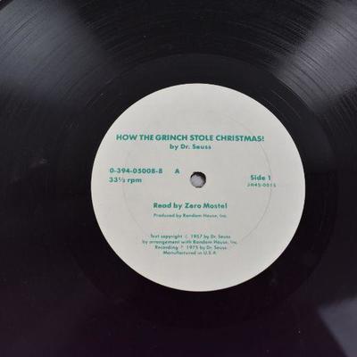 How The Grinch Stole Christmas LP Record, Rated VG