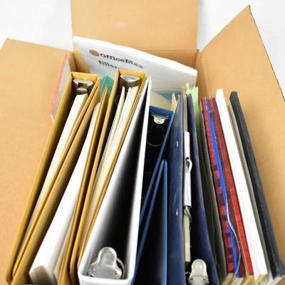 Office Supplies Lot 2: Binders, Notepads, Loose Lined Paper