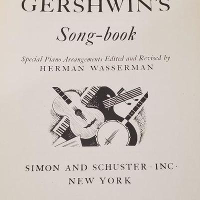 1941 George Gershwins song book