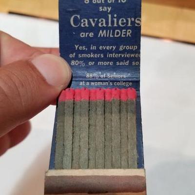 Vintage smokers marketing matches.