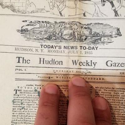 1935 Hudson Sesquicentennial / Register