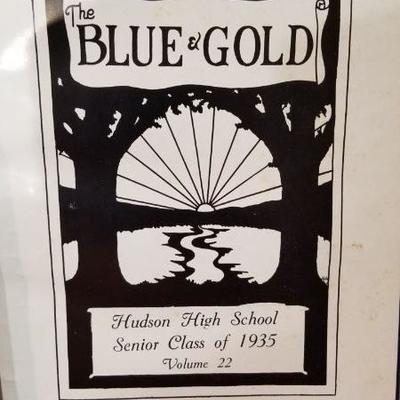 1935 Hudson High School yearbook