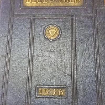1936 Hudson High School yearbook