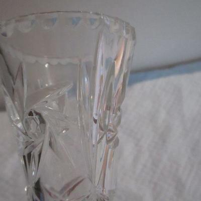 Lot 138 - Crystal Vases