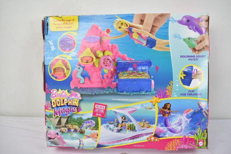 Barbie dolphin magic ocean treasure playset outlet