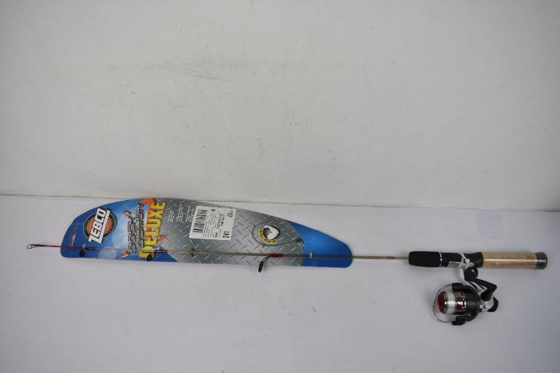Zebco Dock Demon Deluxe Fishing Pole 36 Rod - New