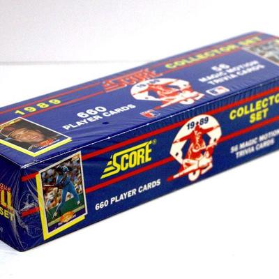 1989 SCORE BASEBALL CARDS COLLECTOR SET FACTORY SEALED BOX