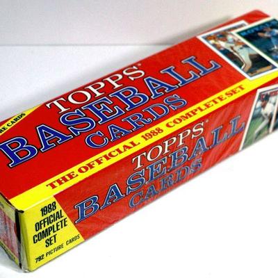 1988 TOPPS BASEBALL CARDS THE OFFICIAL COMPLETE SET FACTORY SEALED BOX