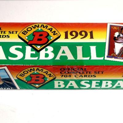 1991 BOWMAN BASEBALL CARDS OFFICIAL COMPLETE SET FACTORY SEALED BOX