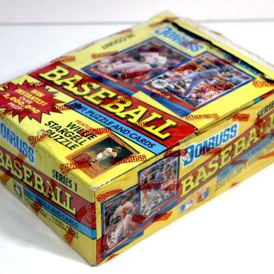 1991 DONRUSS BASEBALL CARDS SERIES 1 FACTORY SEALED WAX BOX