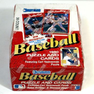 1990 DONRUSS BASEBALL CARDS - FACTORY SEALED WAX BOX