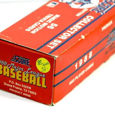 1988 SCORE BASEBALL CARDS COLLECTOR SET FACTORY COMPLETE BOX