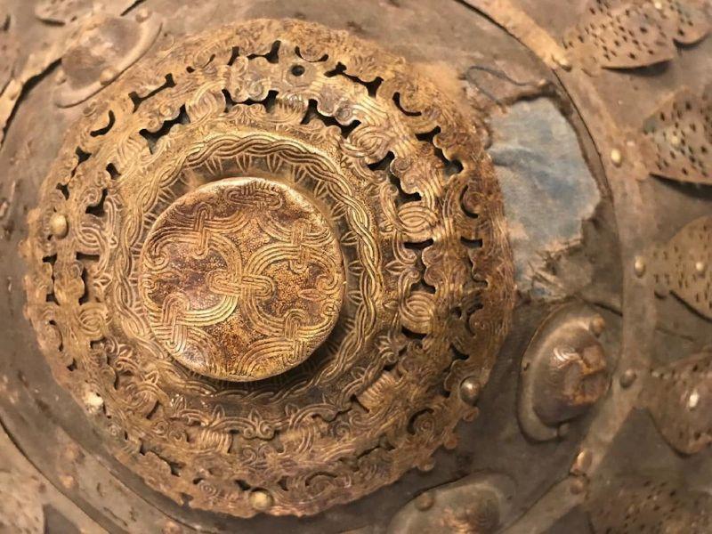 Antique Ethiopian 19th Century Warrior shield | EstateSales.org