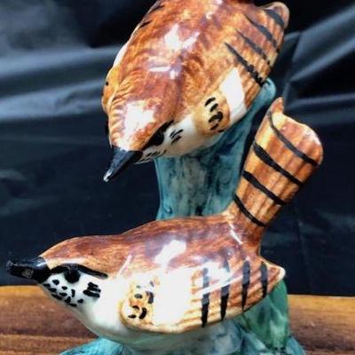 Stangl Double Wrens Figurine Marked 3401D