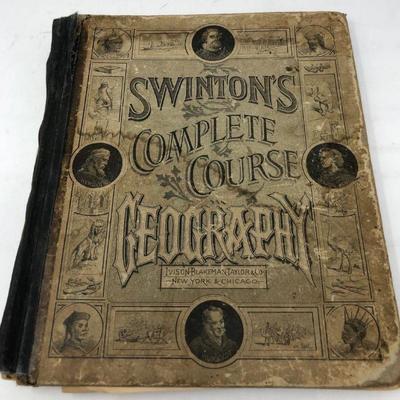 1878 Swinton's Complete Course Geography