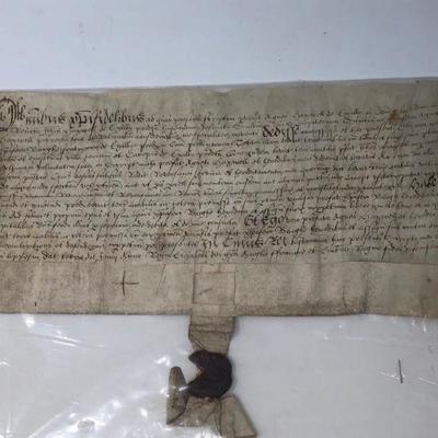Document from the Reign of Elizabeth I (1533 - 1603)