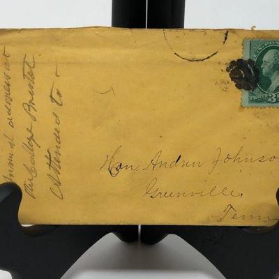 Dated, Stamped Envelopes to President A Johnson.