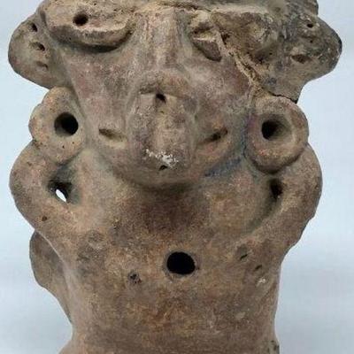 Pre-Columbian Terracotta Figure c. 200 - 600 A.D