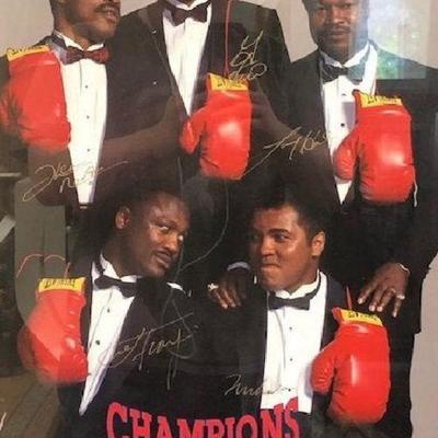 Autographed Champions Forever Poster