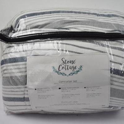 Stone Cottage Striped Comforter Set, Full/Queen