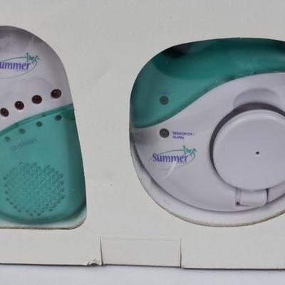 Summer Infant Monitor for Movement & Sound - Tested, Works