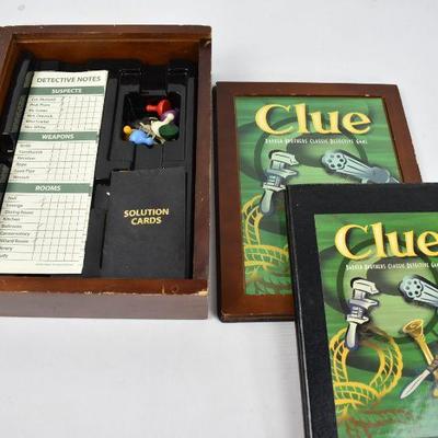 Clue Board Game in Wooden 