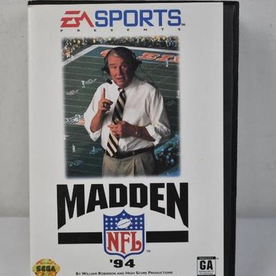 EA Sports Madden '94 for Sega