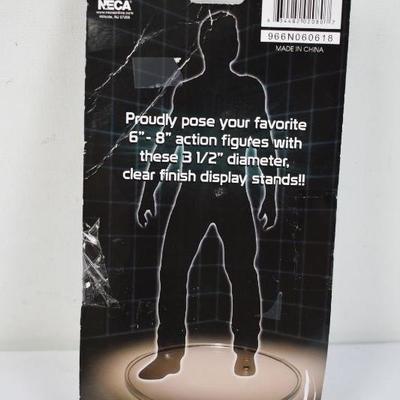 Action Figure Display Stands, Qty 8