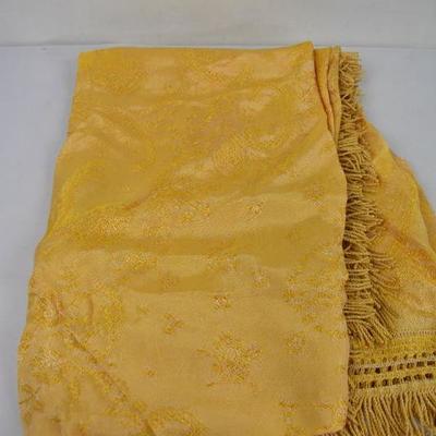 Yellow Bed Topper 80