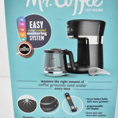 Mr. Coffee Easy Measure 12 Cup Programmable Coffee Maker - Used, Tested, Works
