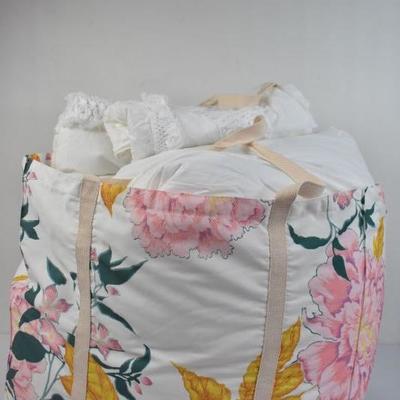 Watercolor Succulent 3 Piece Comforter Set by Drew Barrymore Flower Home, 92x96