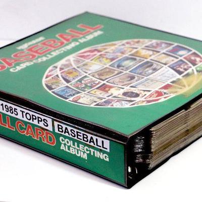 1985 TOPPS BASEBALL CARDS COLLECTIONIN VINTAGE ALBUM