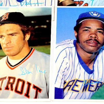 1980-81 TOPPS BASEBALL CARDS SET OF 12 For The Fun Of It Series 5" x 7" ALL STARS Excellent