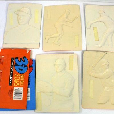 1985-86 TOPPS 3-D BASEBALL CARDS ALL STAR - Reggie Jackson Jim Rice Lot of 5
