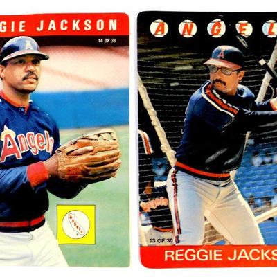 1985-86 TOPPS 3-D BASEBALL CARDS ALL STAR - Reggie Jackson Jim Rice Lot of 5