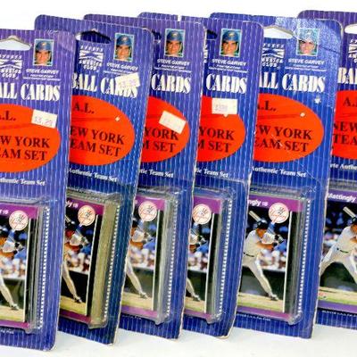 America Club Baseball Cards New York Team Set w/Don Mattingly - Lot of 6 Packs Sealed