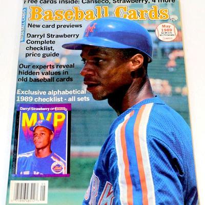 Baseball Cards Magazine - May 1989 with Bonus CARDS Intact