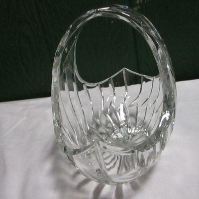 Lot 20 - Cut Crystal Basket