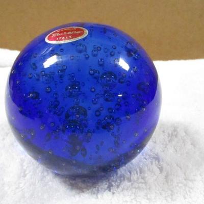 Lot 36 - Art Glass Paperweight - Made in Murano Italy