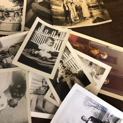 Lot #220 Lot of Photographs Black and White Vintage 