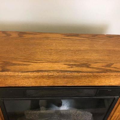 Lot #232 Amish / Electric fireplace 