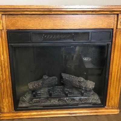 Lot #232 Amish / Electric fireplace 