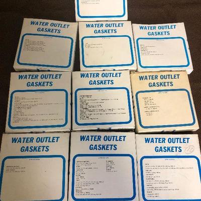 Lot #237 10 Boxes Various - Water Outlet Gaskets 