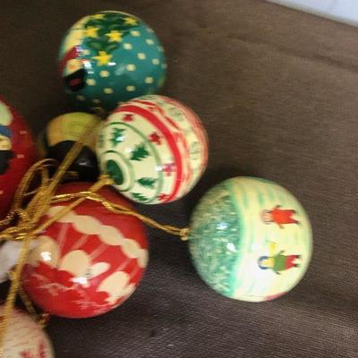 Lot #238 Native Holiday Ornaments 