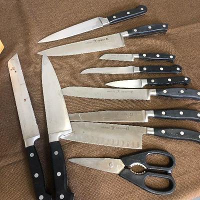 Lot #249 Henckels Knife Set 