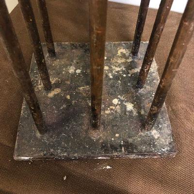 Lot #259 Unique Metal Candle Stand
