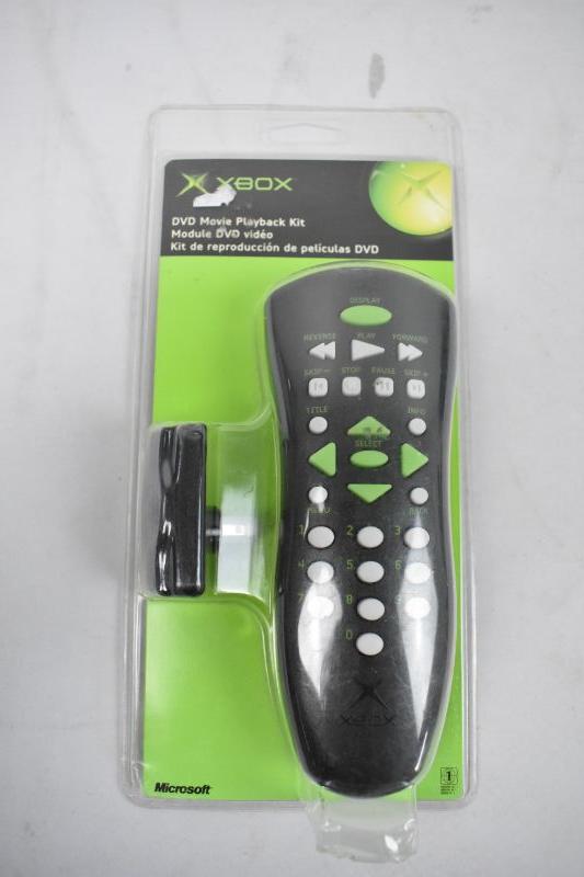 Xbox DVD Movie Playback Kit New