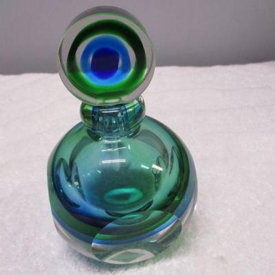 Lot 61 - Art Glass Perfume Bottle