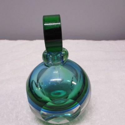 Lot 61 - Art Glass Perfume Bottle