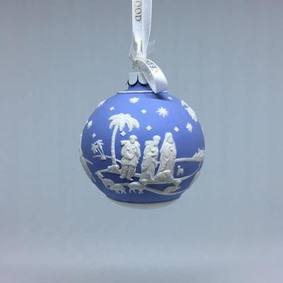 Blue Wedgewood Ornaments